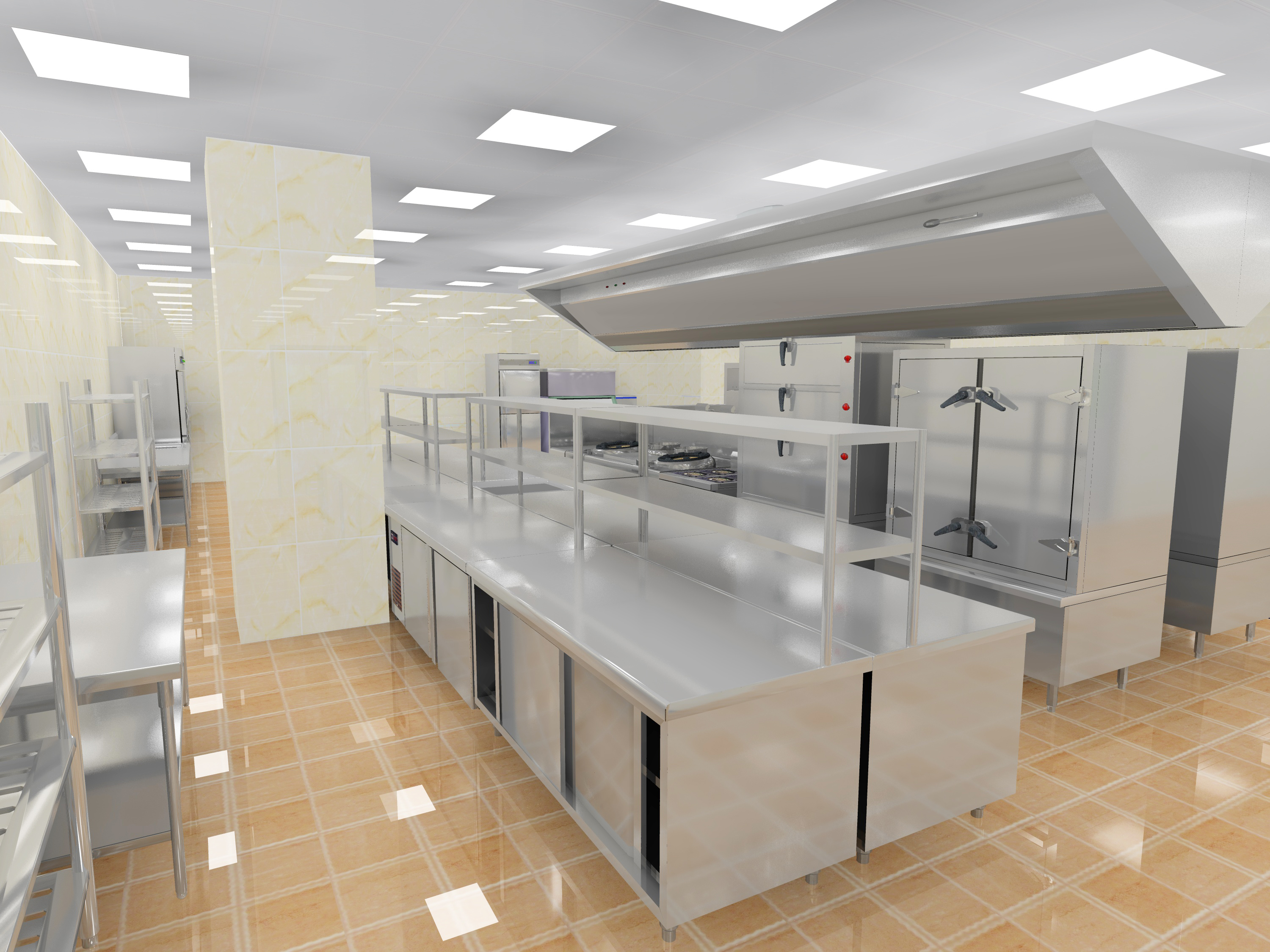 大型食堂厨房设计方案