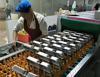 成都学校食堂厨房设备厂推荐大型餐具清洗烘干流水线